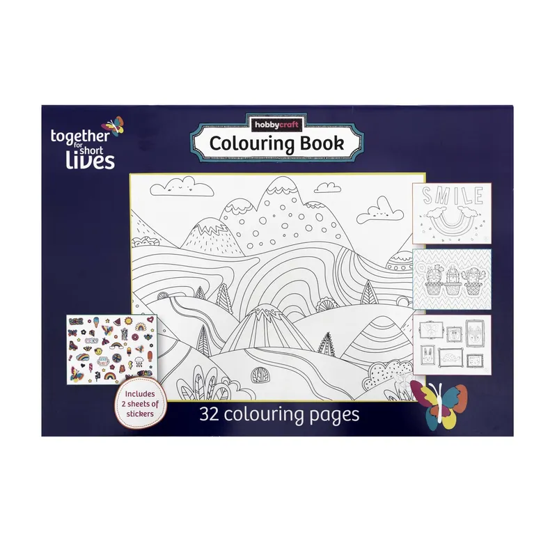 Together for Short Lives Colouring Book