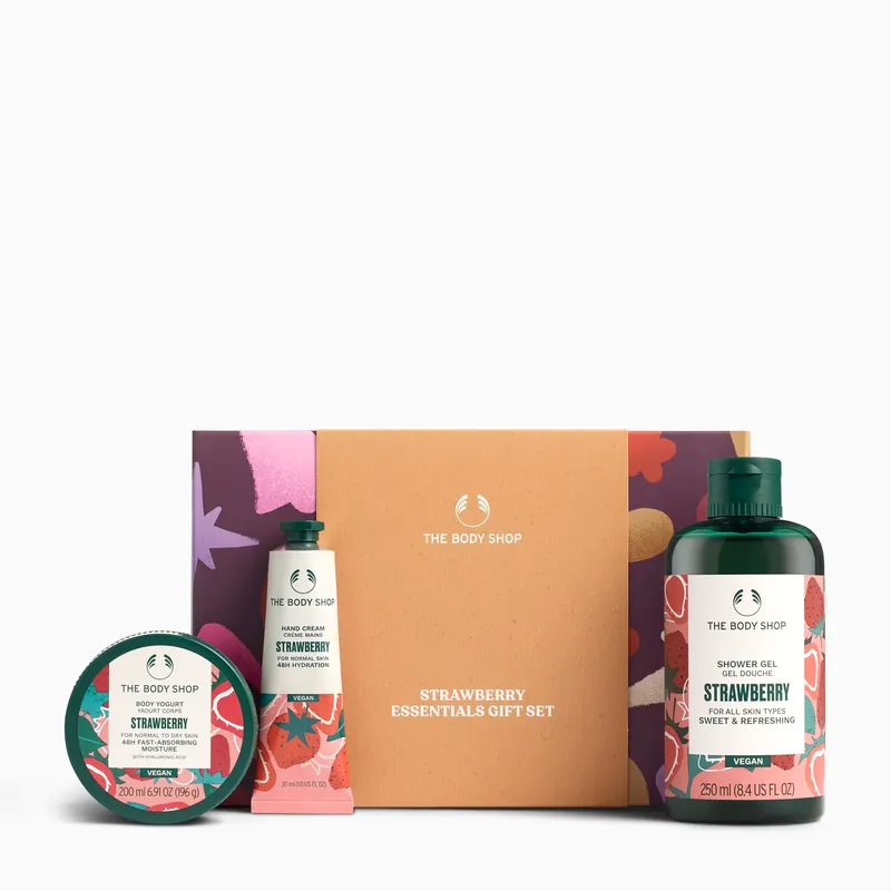 The Body Shop Strawberry Essentials Gift Set