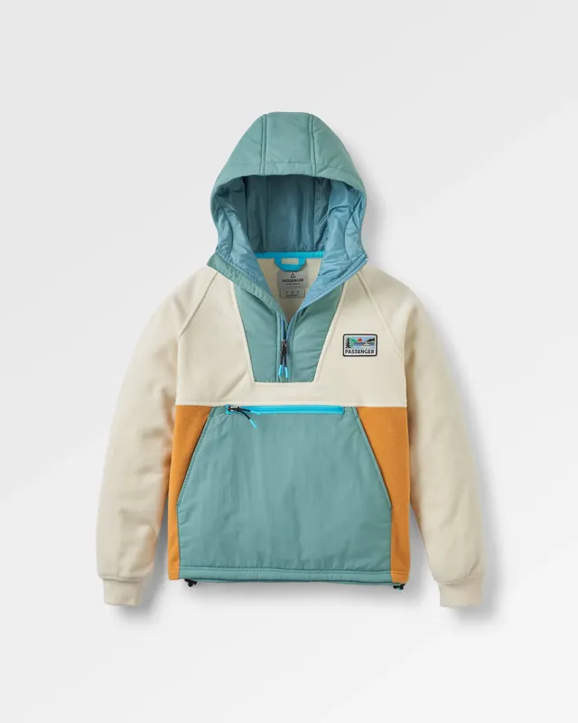 Passenger Clothing Alexander Hooded Polar Fleece - Birch