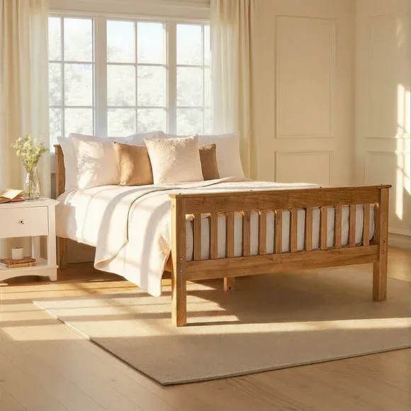 Somerset Natural Bed Frame
