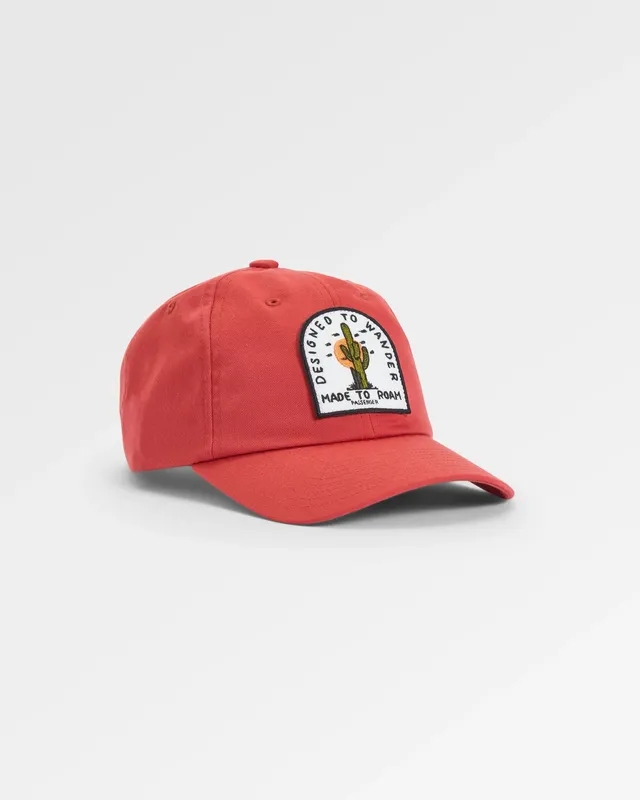 Passenger Clothing Oakash 6 Panel Cap - Redwood
