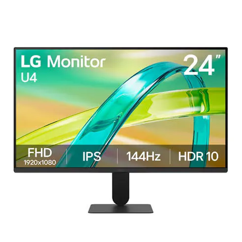 LG 24U411B-B U4 24 IPS Full HD 144Hz Computer Monitor