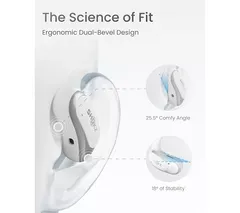 SHOKZ OpenFit Air Wireless Bluetooth Earbuds - White
