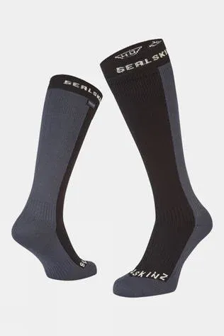 Sealskinz Mens Worstead Waterproof Cold Weather Knee Length Socks