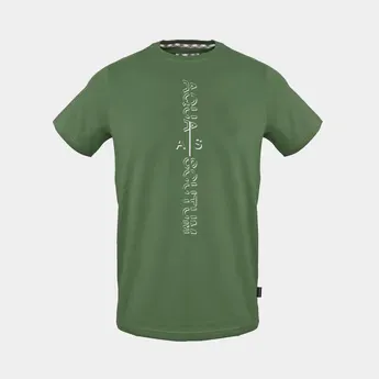 Aquascutum Men's Cotton Short-Sleeve Crew-Neck T-Shirt