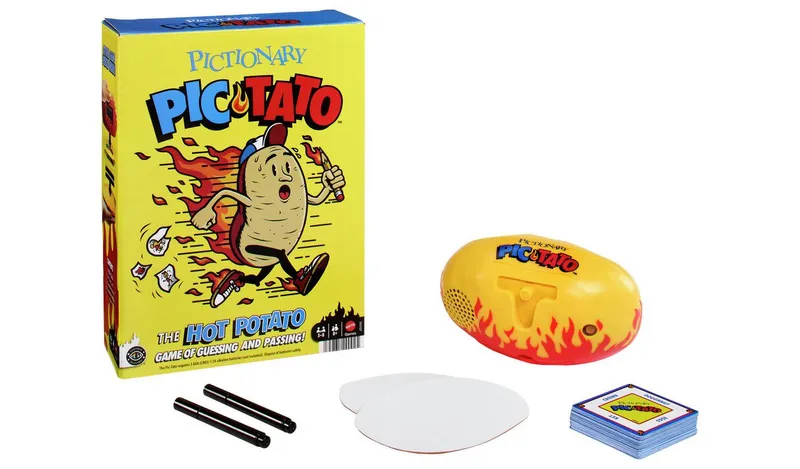 Pictionary Pic-Tato Hot Potato Game, Talks and Plays Music