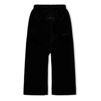 Fear Of God Essentials Kids' Velour Open Hem Wide-Leg Joggers