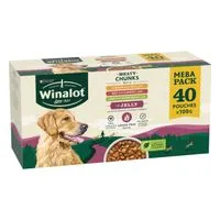 Winalot Meaty Chunks in Jelly Mega Pack