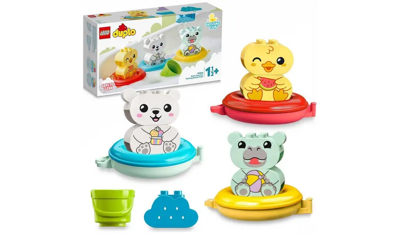 LEGO DUPLO Bath Time Fun: Floating Animal Bath Toys 10965