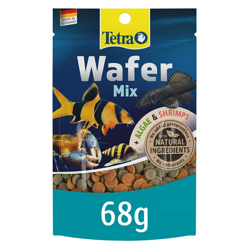 Tetra Crustacean & Bottom Feeder Tropical Fish Food Wafers