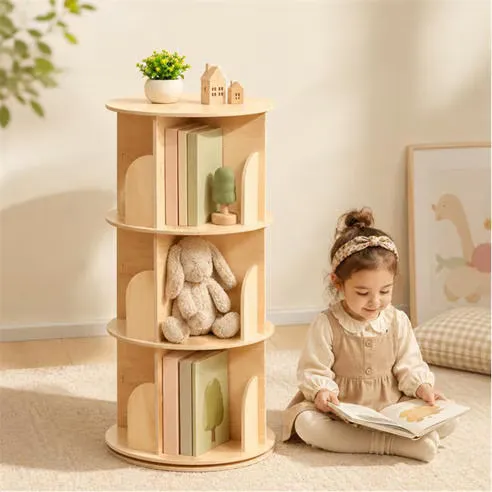 Tooky Toy Tooky Rotating Bookshelf