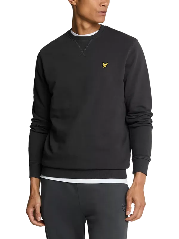 Lyle & Scott Logo Crew Neck Cotton Sweatshirt