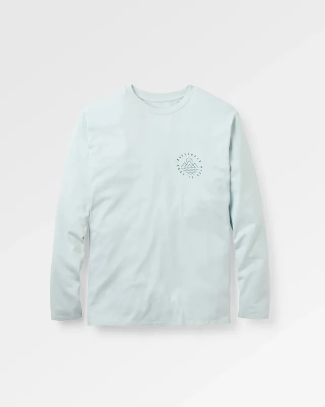 Passenger Clothing Escapism LS T-Shirt - Grey Blue