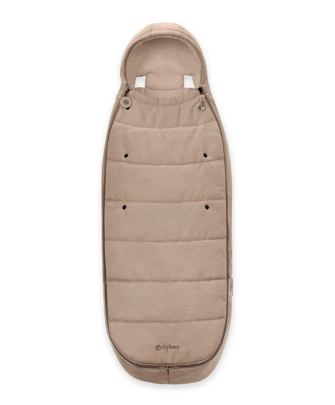 Cybex Gold Pushchair Footmuff Almond Beige