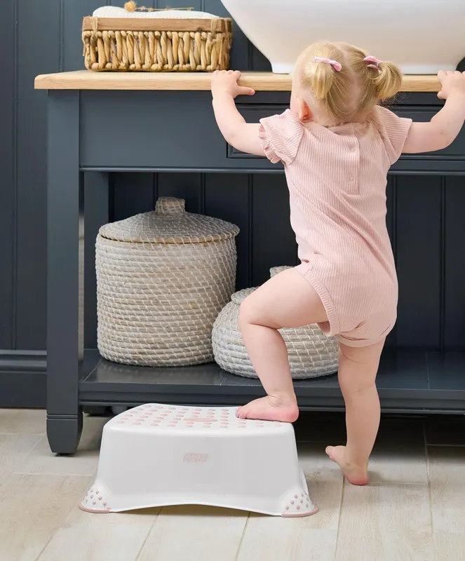 Mamas & Papas Anti Slip Step Up Stool – Blossom Pink
