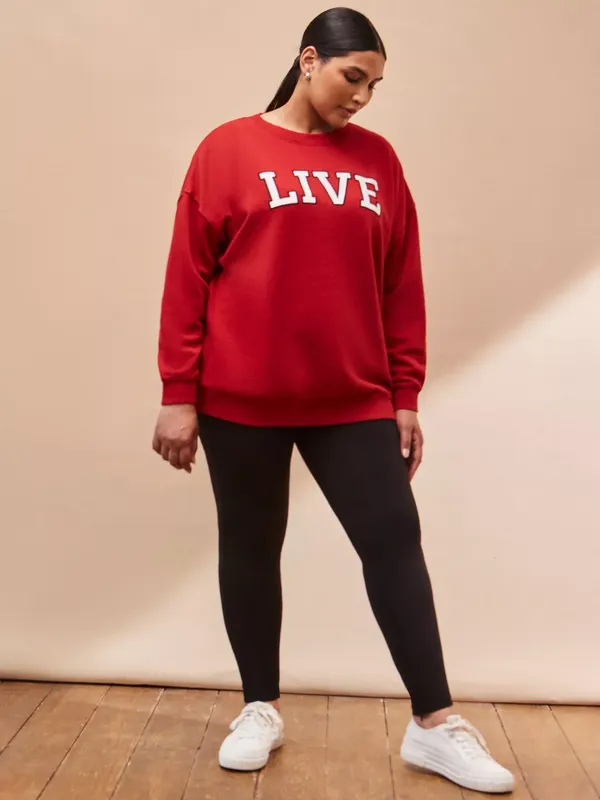 Live Unlimited Curve Zipper Detail Leggings, Black