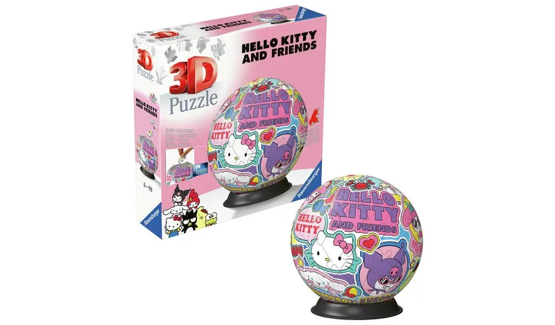 Ravensburger Hello Kitty 72 Piece 3D Jigsaw Puzzle 