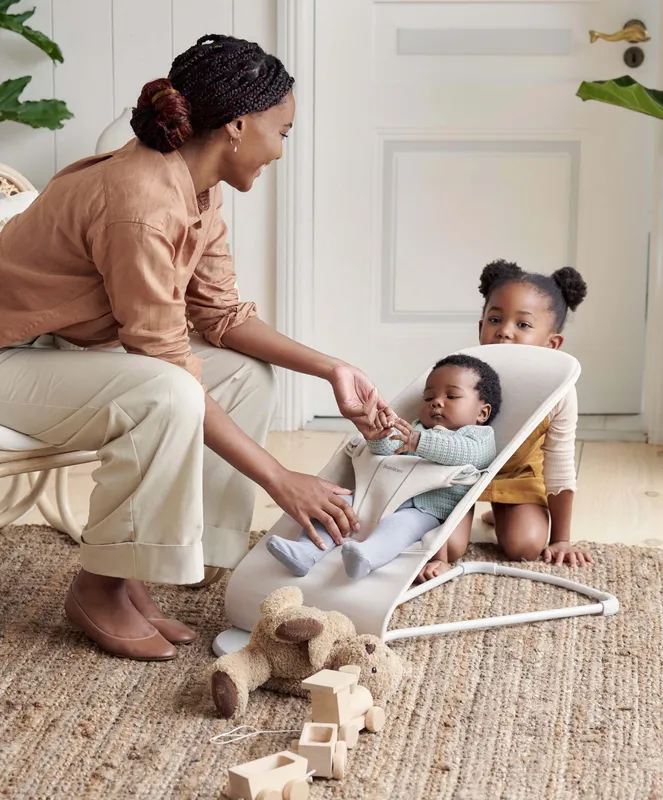 BabyBjorn Baby Bouncer Bliss - Light Beige
