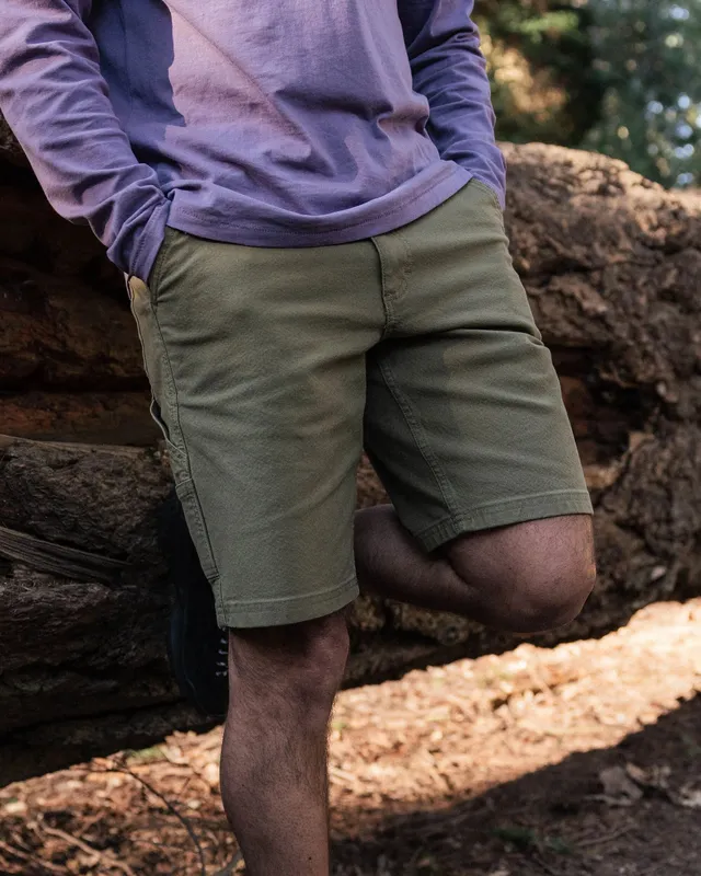 Passenger Clothing Vantage Cotton Canvas Short - Khaki