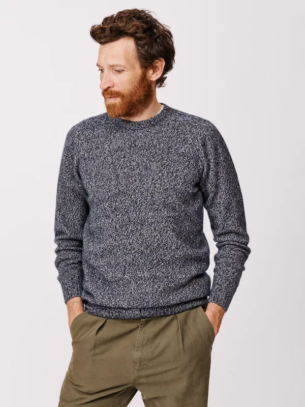 Aubin Abbots Wool Touch Crew Neck Jumper