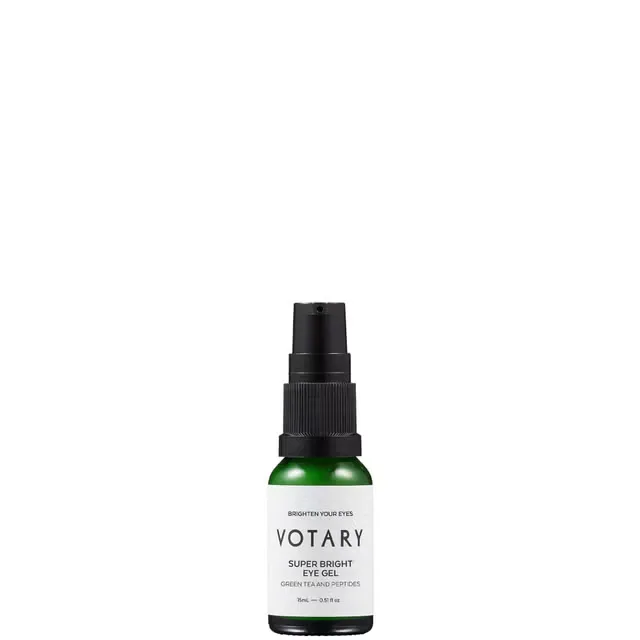 Votary Super Bright Eye Gel with Green Tea and Peptides 15ml