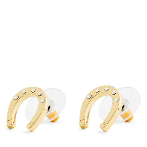 Lauren by Ralph Lauren Horseshoe Stud Earrings