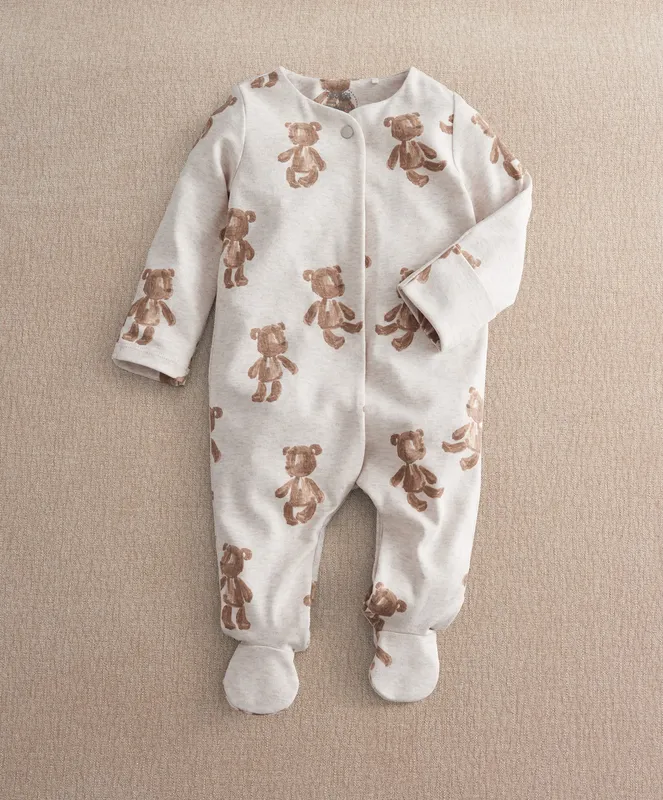 Mamas & Papas Bear Print All In One