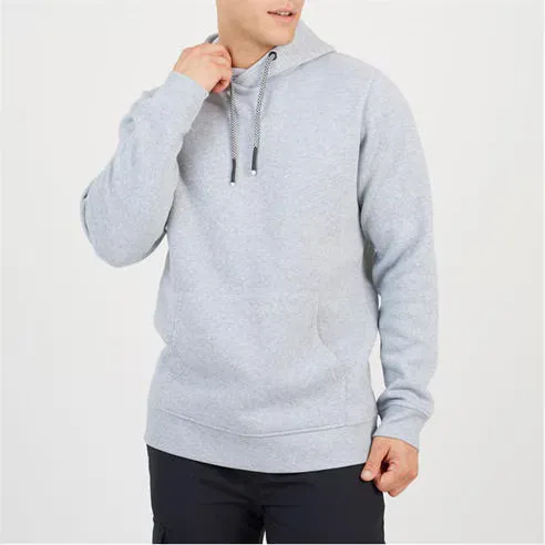 Brave Soul Mens Overhead Hoodie with Cross Over Neck