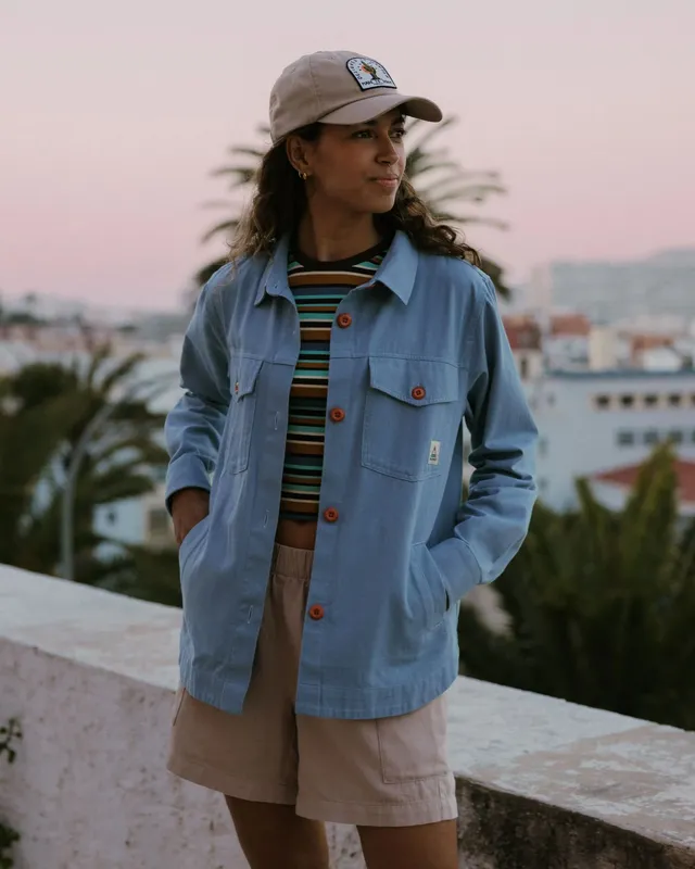 Passenger Clothing Stella LS Shirt - Faded Denim