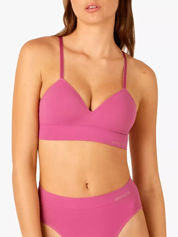 Ambra Bondi Bare Non Wired Longline Padded Comfort Bra