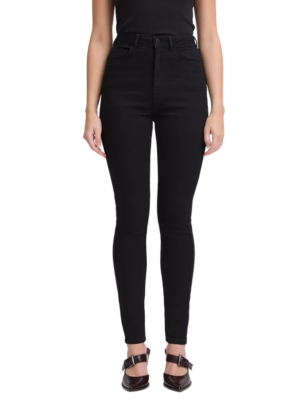 ICHI Twiggy Cotton Blend Slim Jeans