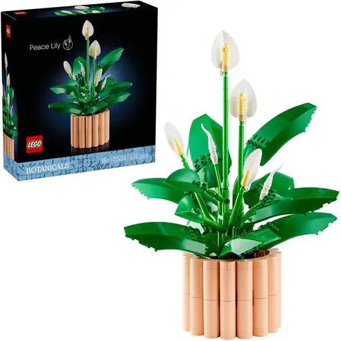 LEGO Botanicals Peace Lily Artificial Plant Building Set 11504