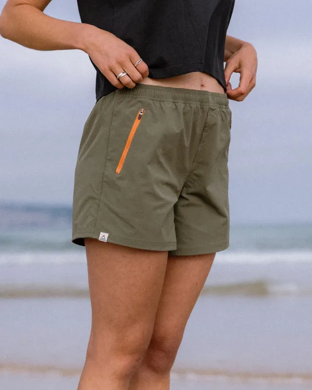 Passenger Clothing Flaris NetPlus® Beach Short - Dusty Olive