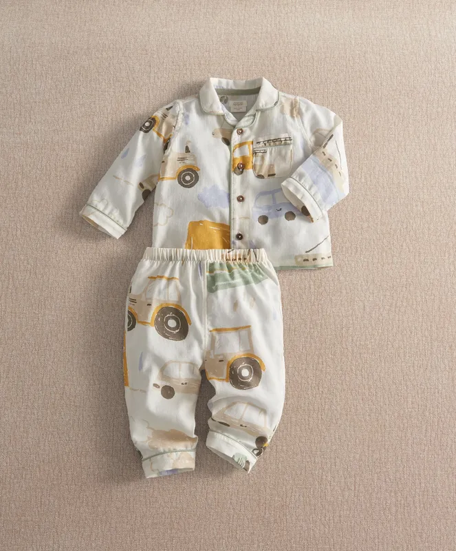 Mamas & Papas Truck & Transport Pyjama Set
