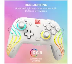 TURTLE BEACH Afterglow Wave Wireless Controller for Nintendo Switch 2 - White