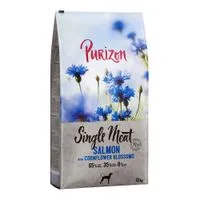 Purizon Single Meat Adult Dog - Grain-Free Salmon with Cornflower Blossoms