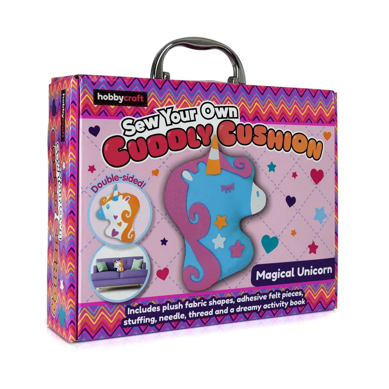 Sew Your Own Magical Unicorn Cuddly Cushion Case
