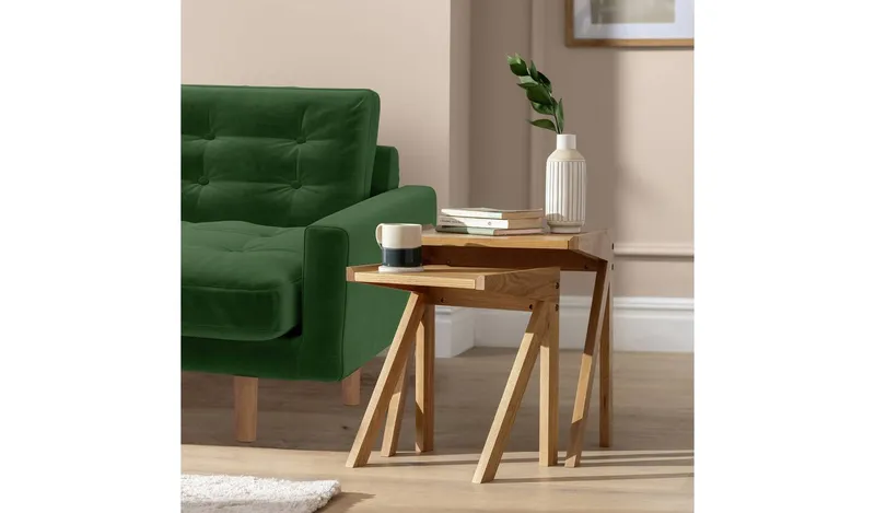 Habitat Annie Nest of 2 Tables - Natural