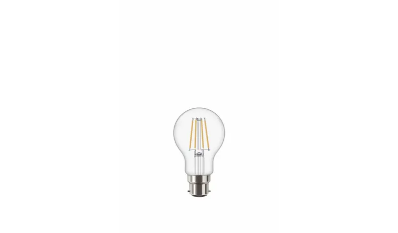 Argos Home 7.8W LED BC Light Bulb - 2 Pack