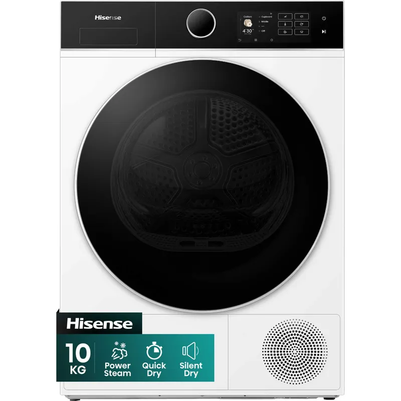 Hisense 10kg Heat Pump Tumble Dryer - DH5I104BWAB