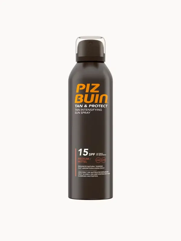 Piz Buin Tan and Protect Spray SPF 15 150ml