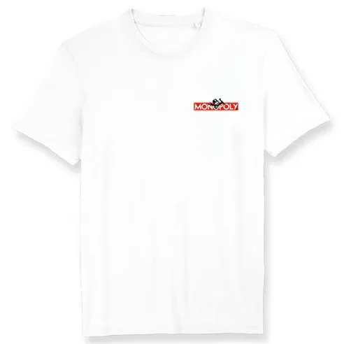 BM Fashions UK Monopoly White Back Print