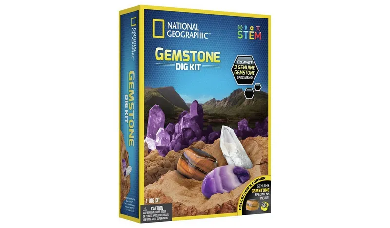National Geographic Gemstone Dig Kit