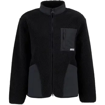 Barbour International Men's Adams Oversized Funnel Neck Long Sleeve Teddy Coat
