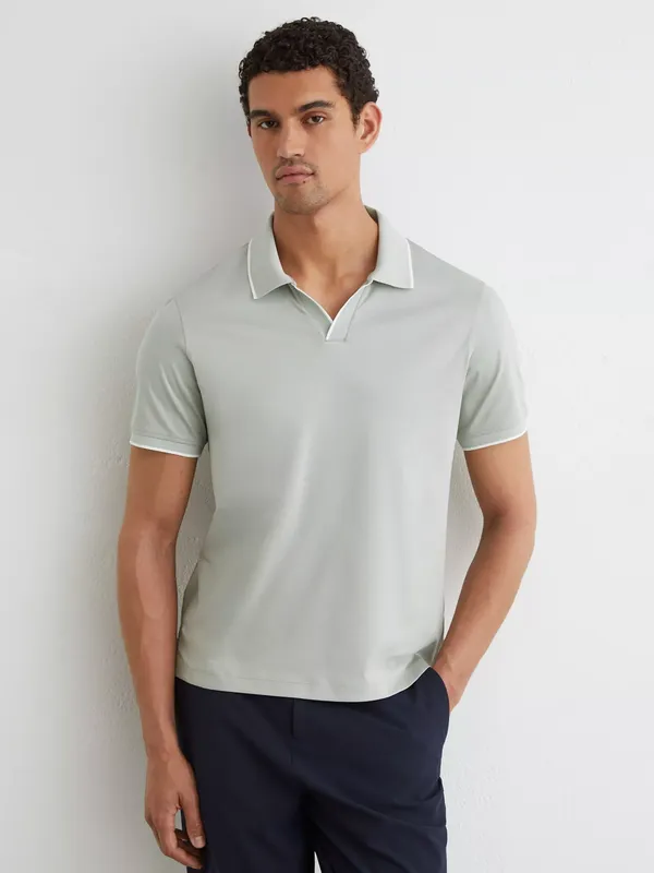 Reiss Nico Short Sleeve Polo Shirt