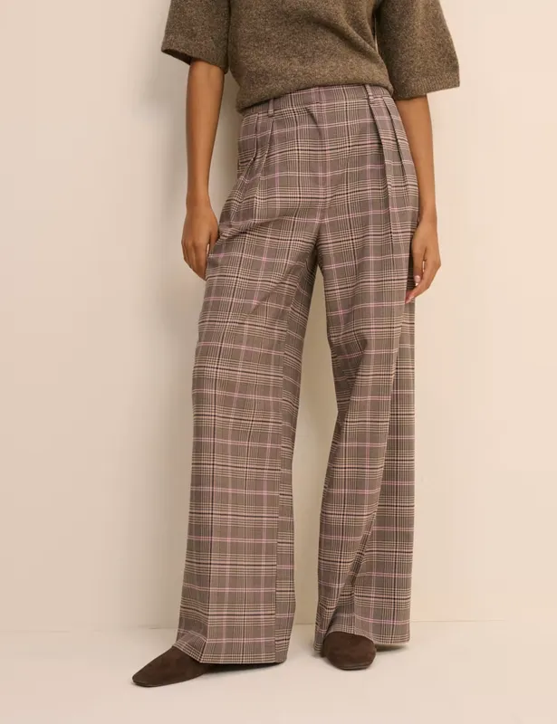 Nobody's Child Checked Tailored Trousers