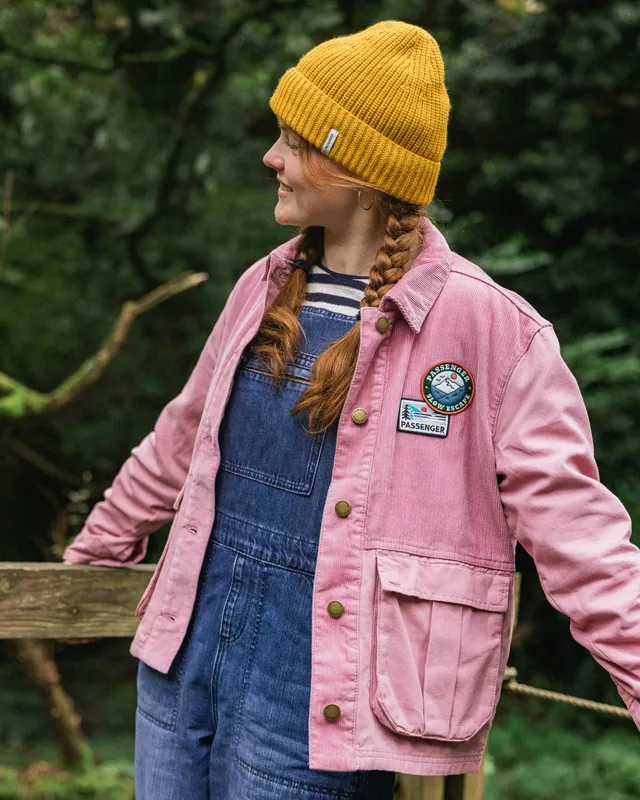 Passenger Clothing Nomad Corduroy Overshirt - Pink Haze