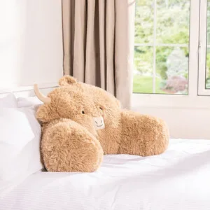 Highland Cow Cuddle Chair - Brown