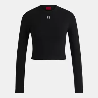 Hugo Long Sleeve Logo T-Shirt