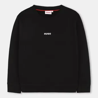 Hugo Kids' Logo Crew-Neck Sweatshirt
